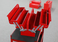 Κόκκινο Cantilever 21» 530mm κιβώτιο εργαλείων, φορητό στήθος εργαλείων μετάλλων κινητό